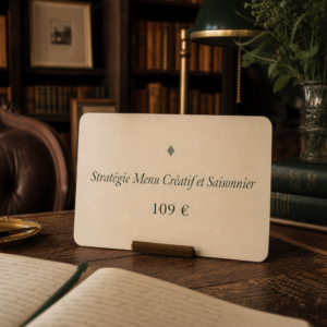 Stratégie Menu Créatif et Saisonnier