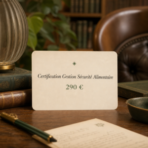 Certification Gestion Sécurité Alimentaire